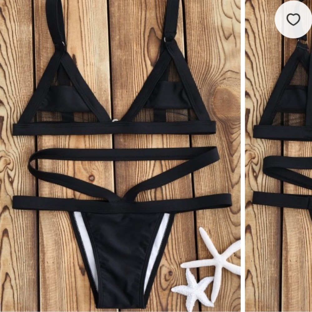 Mesh zaful bikini